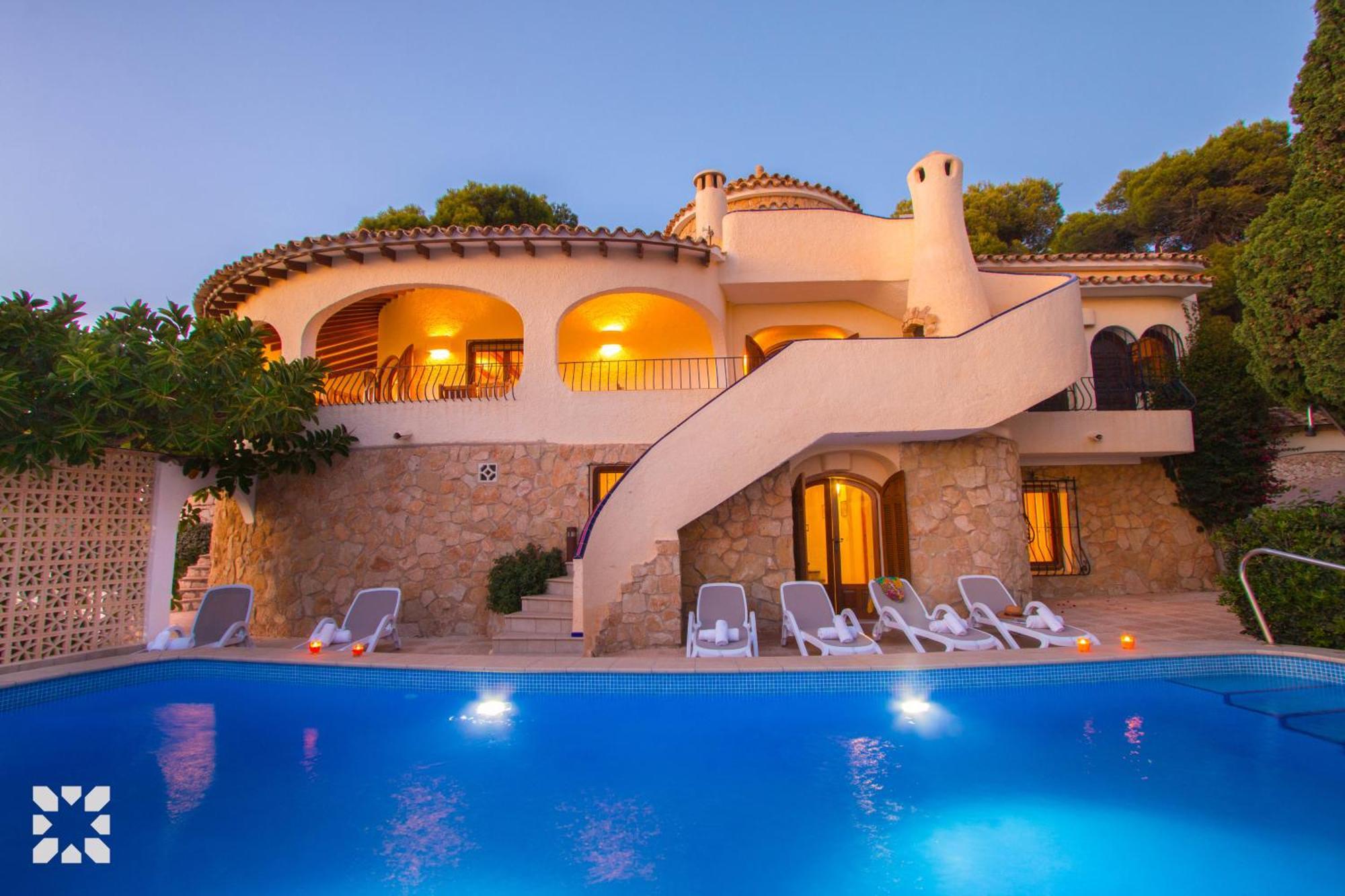 Villa Dauphin By Abahana Villas Moraira Zewnętrze zdjęcie